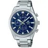 Image de Casio, Montre, Edifice EFB-710D-2AVUEF, Argent, Bleu, (Chronographe, 41 mm)