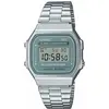 Image de Casio, Montre, Tranquil Urban Colors - A168WA-3AYES, Vert, Argent, (36.30 mm)