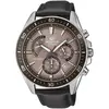Image de Casio, Montre, EFR-552L-5AVUEF, Noir, Marron, Argent, (Chronographe, Horloge analogique, 47 mm)