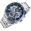 Image de Casio, Montre, EFR-552D-2AVUEF, Bleu, Argent, (Chronographe, 47 mm)