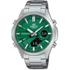 Image de Casio, Montre, EFV-C120D-3AEF, Argent, Vert, (Chronographe, 49.50 mm)