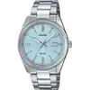Image de Casio, Montre, Classic MTP-1302PE-2AV, Argent, Bleu, Turquoise, (Horloge analogique, 38.50 mm)