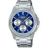 Image de Casio, Montre, MTP-1375PD-2A1VEF Timeless, Bleu, Argent, (Horloge analogique, 42 mm)