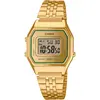 Image de Casio, Montre, LA680WEGV-9AEF, Or, (Horloge à phases de la lune, Horloge numérique, 28 mm)