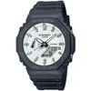 Image de G-Shock, Montre, GA-2100WD-1AER, Noir, Blanc, (Chronographe, Horloge analogique, Horloge numérique, 49 mm)