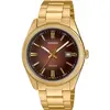 Image de Casio, Montre, MTP-1302PGC-5AVEF, Marron, Or, (Horloge analogique, 38.50 mm)