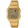 Image de Chronographe Casio A130WEG9AEF Bracelet Mixte Quartz Edgy