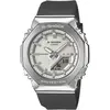 Image de Casio, Montre, GM-S2110-1A7ER, Noir, Blanc, Argent, (Chronographe, Horloge analogique, Horloge numérique, 40 mm)
