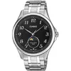Image de Casio, Montre, MTP-M110D-1AVER, Argent, (Horloge à phases de la lune, 42.50 mm)