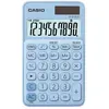 Image de Casio, Calculatrice, Calculatrice de poche SL310UCLB 10 chiffres bleu clair (Fonctionnement sur piles, Panneau solaire)