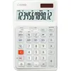 Image de Casio, Calculatrice, JE-12E-WE (Fonctionnement sur piles, Panneau solaire)