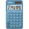 Image de Casio, Calculatrice, Calculatrice de poche SL310UCBU 10 chiffres bleue (Fonctionnement sur piles, Panneau solaire)