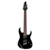 Image de Ibanez gitaar RGMS7-BK Black Multiscale 7-string (Guitare électrique), Guitare, Noir