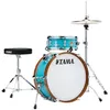 Image de Tama Club-jam mini LJK28S-AQB Aqua blue - Batterie acoustique 2 fûts (sans cymbales ni accessoires)
