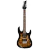 Image de Ibanez gitaar GRX70QASB Transparent Sunburst (Guitare électrique), Guitare, Transparent