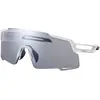 Image de Shimano, Hommes, Lunettes de sport, CE-Equinox 5 (Anthracite, Blanc mat, Gris), Blanc, Gris