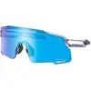 Image de Shimano, Hommes, Lunettes de sport, EQUINOX 5 Ridescape All Road (Bleu, Green, Gris minéral), Bleu, Gris