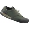 Image de Shimano, Hommes, Chaussures de cyclisme, GF400, CHAUSSURE, OLIVE, STANDARD,FLAT, UNISEXE, GR. 41 (41), Vert