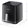 Image de Sharp GS552 Air Fryer Digital 5,5L, Friteuse, Noir