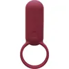 Image de TENGA Smart Vibe Ring - Anneau Vibrant Ergonomique Stimulateur de Clitoris en Silicone Hypoallergénique, 5 Vitesses & 2 Modes de Vibrations, Rouge