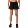Image de ASICS Performance, Femmes, Bas de sport, Short fendu Core (S), Noir