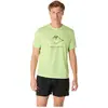 Image de ASICS, Hommes, T-shirt de sport, Fujitrail Logo Top T-Shirt (XL), Vert, XL