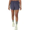 Image de ASICS Performance, Femmes, Bas de sport, Nagino 4in Run Short Lady (L), Violet, Bleu