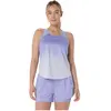 Image de ASICS, Femmes, T-shirt de sport, Débardeur Route Fade (L), Bleu, Violet