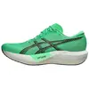 Image de Asics Magic Speed 5 Chaussures de course confortables légères rebondissantes Unisexe sneaker Vert Noir 1013A183-300 46