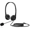 Image de HP Casque supra-auriculaire G2 (Filaire, USB-A), Casque micro de bureau, Noir
