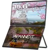 Image de Japannext 39,6cm JN-DMD-IPS156F Dual-Monitor M-Touch FHD (1920 x 1080 pixels, 15.60"), Moniteur, Noir