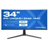 Image de JAPANNEXT JN-IPS340UWQHD60C-C65W-HS - Écran LED - 34" - 3440 x 1440 @ 60 Hz - IPS - 300 cd/m² - 1000:1 - HDR10 - 5 ms - HDMI, DisplayPort - haut-parleurs