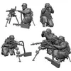 Image de Figurines historiques 2ème guerre mondiale : mitrailleurs allemands hiver zvezda