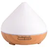 Image de Purificateur et humidificateur d'air LED Ultrason 500ml Diffuseurs d'arômes 13W blanc+marron 