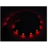 Image de Silverstone SST-LS01R - Bande LED pour modding de boîtiers PC, rouge, 30cm, 15LEDs (Rouge), Modding : éclairage