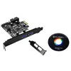 Image de SilverStone EC04-E - Adaptateur USB - PCIe 2.0 profil bas - USB, USB 2.0, USB 3.0