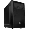 Image de Silverstone Precision PS16 Boîtier Micro-ATX (mATX), Boîtier PC, Noir