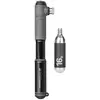 Image de Topeak Mini Pompe Hybrid Rocket Hp With 16g Threaded Co2 Cartridge 160 psi