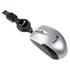 Image de Genius Micro Traveler - Souris - optique - 3 boutons - filaire - USB - argent