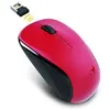 Image de Genius NX-7000 - Souris - droitiers et gauchers - 3 boutons - sans fil - 2.4 GHz - récepteur sans fil USB - rouge