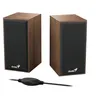 Image de Genius SP-HF180 - Haut-parleurs - pour PC - 6 Watt (Totale) - bois