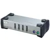 Image de commutateur kvm vga 4 ordinateurs aten cs84a usb ps2