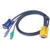 Image de ATEN Câble KVM 1,8m PS/2 avec SPHD 3 en 1 - 1,8 m - PS/2 - 2L-5202P