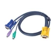 Image de ATEN Câble KVM 3m PS/2 avec SPHD 3 en 1 - 3 m - PS/2 - PS/2 2L-5203P