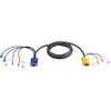 Image de Aten Câble PS/2 relié au commutateur KVM, 1,8m, Câble pour commutateur KVM
