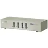 Image de ATEN CS74U - Commutateur écran-clavier-souris/audio - 4 x KVM / audio - 1 utilisateur local - de bureau - Tension CC