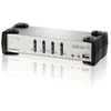 Image de Aten CS1734B-AT-G 4P PS/2-USB VGA/Audio KVMP Commutateur CS1734B-AT-G