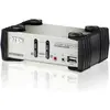 Image de Aten CS1732B, Commutateur KVM 2 ports avec hub USB, Commutateur KVM, Gris, Argent, Noir