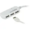 Image de Aten Extendeur USB 2.0 avec hub à 4 ports (USB-A, 4 ports), Station d’accueil + hub USB, Gris