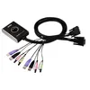 Image de ATEN CS682 - Commutateur écran-clavier-souris/audio/USB - 2 x KVM / audio / USB - 1 utilisateur local - de bureau